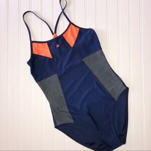Aqua Sphere Navy Orange Aqua light full piece swimsuit size 10 / 36